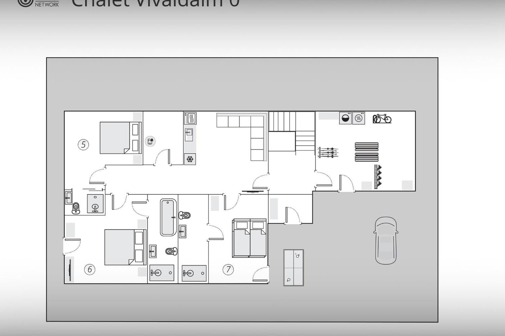 La Riviere-Enverse Chalet Vivaldaim - Ovo Network מראה חיצוני תמונה